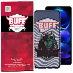 محافظ صفحه نمایش 5D بوف مدل Super Power مناسب برای گوشی موبایل شیائومی Redmi Note 12 Pro/Note 12 Pro Plus/Poco X5 Pro