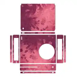 برچسب ماهوت مدلRed Wild-flower Texture مناسب برای کنسول بازی Xbox One S