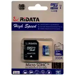 کارت حافظه microSDHC ری دیتا مدل High Speed کلاس 10 استاندارد UHS-I U1 سرعت 45MBps 333X ظرفیت 16 گیگابایت