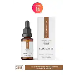 سرم جینسینگ SkinMaster کمک به بازسازی و شادابی پوست (عصاره جینسینگ 5% + نیاسینامید + هکتار)