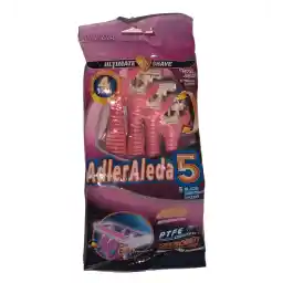 تیغ 5 لبه پفکی آدلر آلدا صابون دار | لمسر