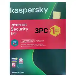 آنتی ویروس کسپرسکی 2021 نسخه اینترنت سیکوریتی 1+3 کاربر 1 ساله