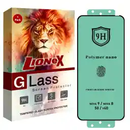 محافظ صفحه نمایش نانو لایونکس مدل POLYMER مناسب برای گوشی موبایل هوآوی nova 8