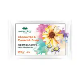 صابون ترمیم کننده و آرامش بخش بابونه و کالندولا مناسب پوست های خشک و حساس 120 گرم | کاسمکولوژی