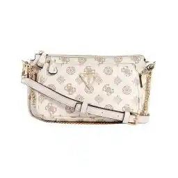 GUESS Womens Noelle Double Pouch Crossbody Handbag