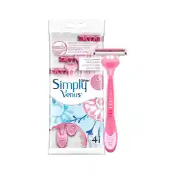 تیغ یکبار مصرف 4 عددی 3 لبه ونوس | ژیلت