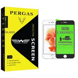 محافظ صفحه نمایش 9D وایلی نایس مدل Pergas Glass مناسب برای گوشی موبایل اپل iphone 6 / 6s