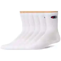 Champion mens Champion Men's P6 Logo Crew Crew Sock (pack of 6)