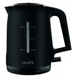 کتری Krups BW2448 Pro Aroma، 1.6 لیتر، 2400 وات با کلید روشن/خاموش روشن، مشکی