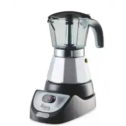 قهوه ساز برقی De'Longhi Alicia PLUS EMKP42.B برای 2-4 فنجان، قهوه داغ به مدت 30 دقیقه، عملکرد جو، خاموش شدن خودکار، صرفه جویی در انرژی، کارکرد آسان و