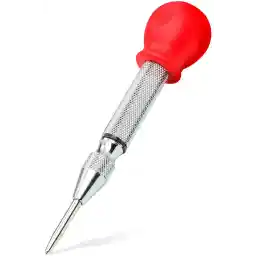 NEIKO 02638A 5-Inch Automatic Center Punch for Metal, Adjustable Impact Spring Loaded Tool, Punch, Loaded, Auto