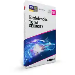 آنتی ویروس بیت دیفندر توتال سکیوریتی2021 پنج کاربر 12ماهه
