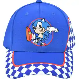 Concept One Sonic The Hedgehog Cap, Kids Adjustable Baseball Hat