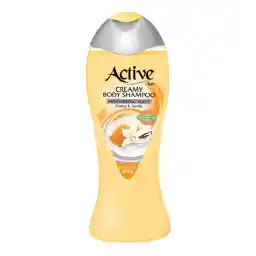 شامپو بدن کرمی با عصاره گل و کارامل 400گرم | اکتیو