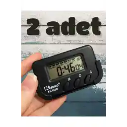 Kenko 2 Adet - Pomodoro Öğrenci Saati Kronometreli Ders Çalışma Saati