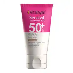 ضد آفتاب نچرال بژ مدل سنسی ویت 40میل | ویتالیر