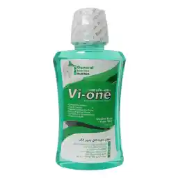 دهانشویه کامل بدون الکل سبز 330میل | وی وان