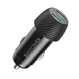 شارژر فندکی راو پاور مدل RP-VC032 توان 25 وات