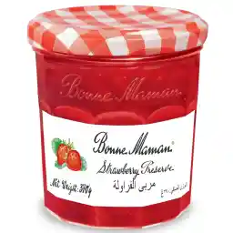 Bonne Maman Strawberry Preserve, Made form Fresh Fruits - 370 g