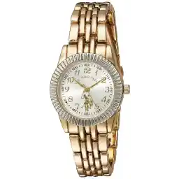 U.S. Polo Assn. Women's Silver Dial Alloy Band Watch - USC40098