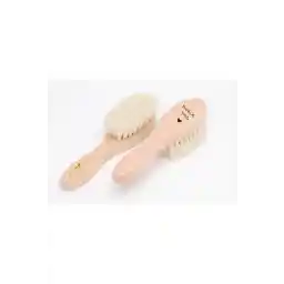 شانه کودک چاپی شخصی شده با موی طبیعی بز Orgaminikim