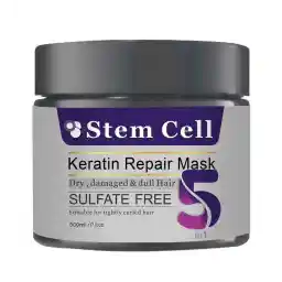 ماسک مو پنج کاره مناسب موهای خشک و آسیب دیده حجم 450 میلی لیتر | استم سل