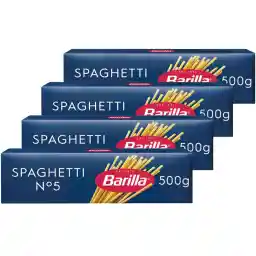 Barilla Pasta Spaghetti No.5 4x500g