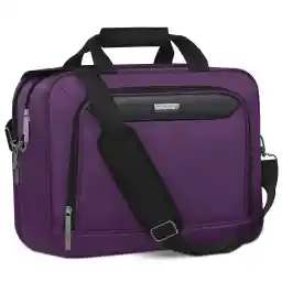 SHOWKOO Laptop Shoulder Bag 17.3 Inch Waterproof Lightweight Adjustable Shoulder Messenger Bag for Men Women Business Briefcase Office School Travel Computer Bag