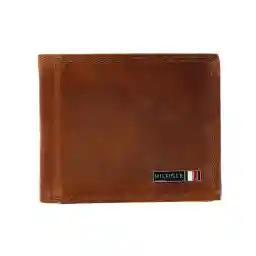 Tommy Hilfiger Men's Leather Edisto RFID Slim Bifold Wallet, Tan 31TL240007-251