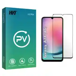 محافظ صفحه نمایش شیشه ای اچ وی تی مدل PV مناسب برای گوشی موبایل سامسونگ Galaxy A24 4G