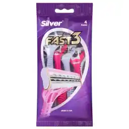 خود تراش 4 عددی مدل Fast3 Lady | سیلور