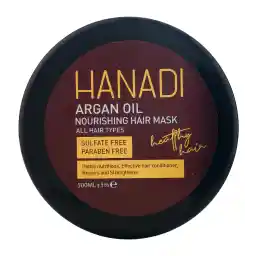 ماسک مو مغذی حاوی روغن آرگان و فاقد سولفات 500 میلی لیتر | هانادی