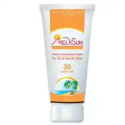 کرم ضد آفتاب اس پی اف 30 پوست نرمال و خشک | مدیسان