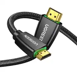 UGREEN 0.5M HDMI Cable 4K HDMI 2.0 18Gbps High-Speed 4K@60Hz Video Wire Ultra HD 3D 4K Cord Braided Compatible with MacBook Pro UHD TV Nintendo Switch Xbox Playstation PS5/4 PC Laptop
