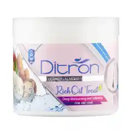 ماسک مو روغن نارگیل و روغن های گیاهی 400میل | دیترون