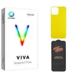 محافظ صفحه نمایش جانبو مدل Viva ANTI-STATIC مناسب برای گوشی موبایل اپل iPhone 13 به همراه محافظ پشت گوشی