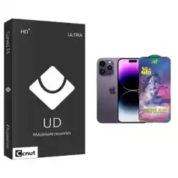 محافظ صفحه نمایش شیشه ای کوکونات مدل UDB Glass Horse مناسب برای گوشی موبایل اپل iPhone 14 Pro Max