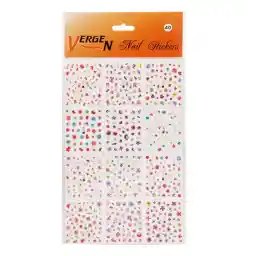 برچسب ناخن GS123 بسته 12عددی | ورژن