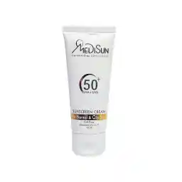 Medisun Sunscreen Cream Spf50 For Oily And Normal Skin 50ml | medisun