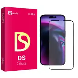 محافظ صفحه نمایش شیشه ای آسدا مدل DS full مناسب برای گوشی موبایل اپل iPhone 14pro