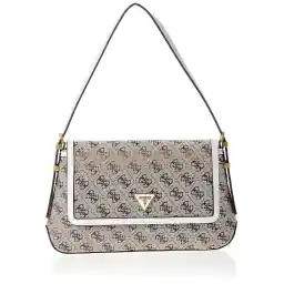 GUESS Womens Desideria Flap Shoulder Bag Shoulder Bag, Flap
