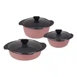 سرویس پخت و پز 6 پارچه تکنو مدل پروانه