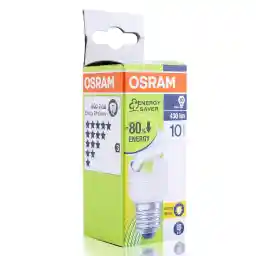 Osram Energy Saver Mini Twist Bulb, White, Oesmtwist/8W/W/W/Sp