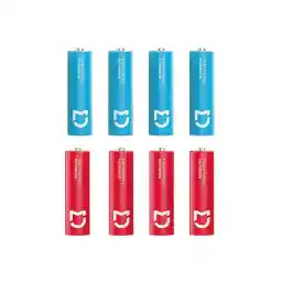 باتری نیم قلمی میجیا مدل ALKALINE AAA بسته هشت عددی