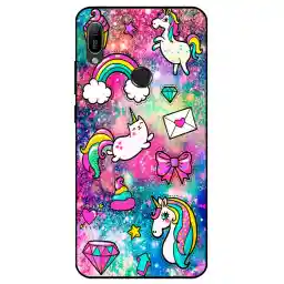 کاور مگافون طرح تک شاخ مدل 8155 مناسب برای گوشی موبایل هوآوی Y6 2019 / Y6S 2019 / Y6 Prime 2019 / Y6 Pro 2019