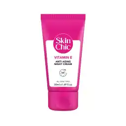 کرم شب ضد چروک حاوی ویتامین E حجم 50 میلی لیتر | اسکین شیک