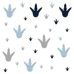 Roommates Dino Feet Peel And Stick Wall Decals