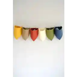 runbaby (6 عدد) Run Baby 100% پنبه ای دولایه پارچه مسلین با دو روسری و پیش بند بچه