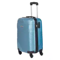 Senator Hard Case Carry on Luggage 20 Inches Small Suitcase with Wheels for Unisex – KH120 | ABS Lightweight Carryon Luggage with Spinner Wheels 4 (Carry-On 20-Inch, Light Blue)