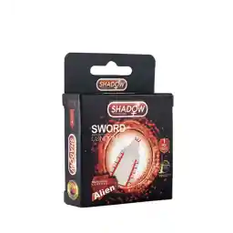 کاندوم فضایی شمشیری لذت بالا با خار برجسته 1عددی | شادو